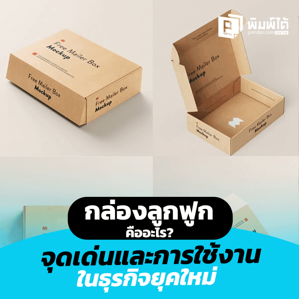 กล่องลูกฟูกคืออะไร? จุดเด่นและการใช้งานในธุรกิจยุคใหม่