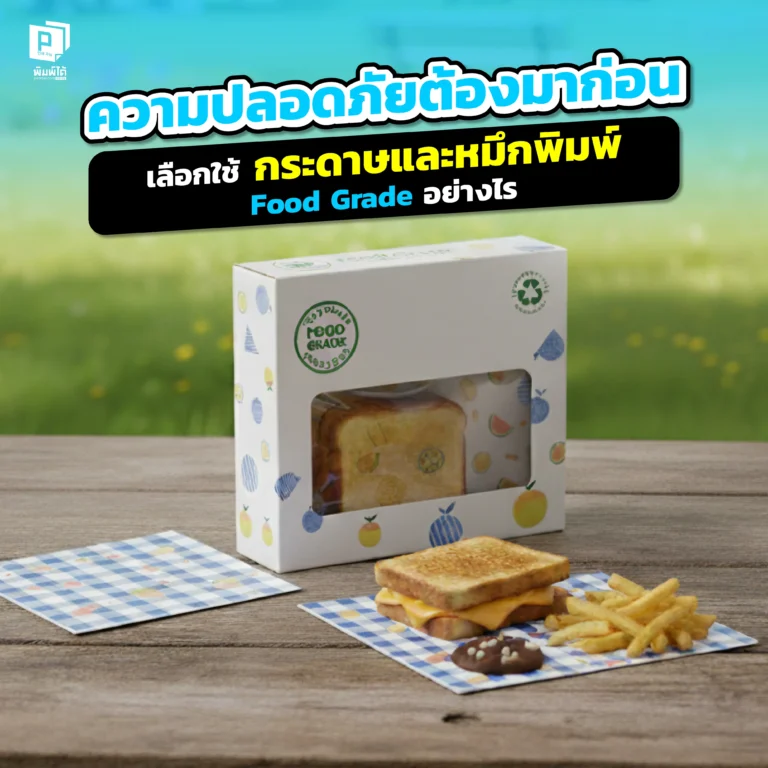ความปลอดภัยลูกค้าต้องมาก่อน Pimdai เจาะลึกความสำคัญของ 'กระดาษและหมึกพิมพ์' พร้อมแนะวิธีเลือกใช้บรรจุภัณฑ์อาหารที่ปลอดภัย เพื่อสร้างน่าเชื่อถือให้แบรนด์