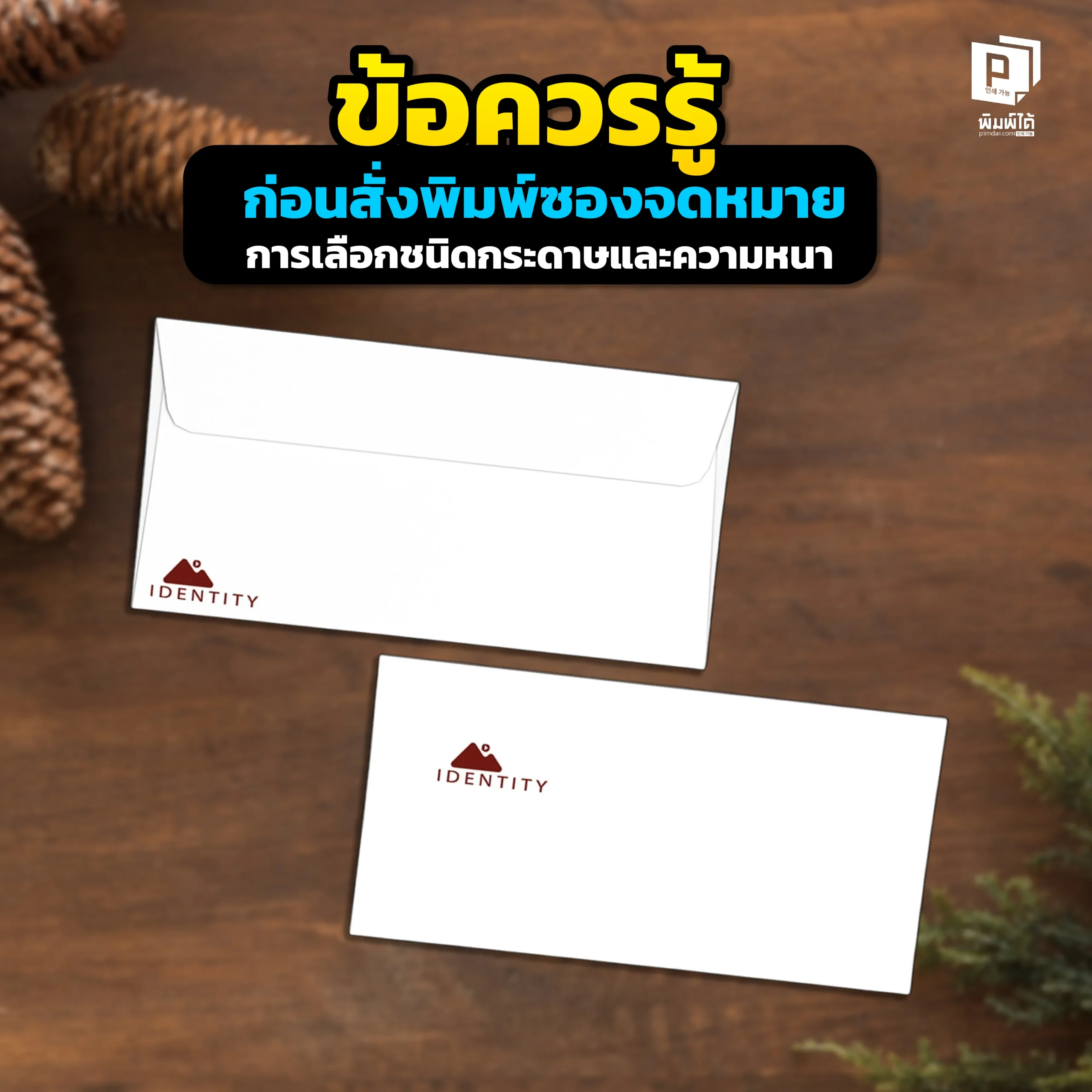 Things to know before ordering envelope printing Choosing paper type and thickness