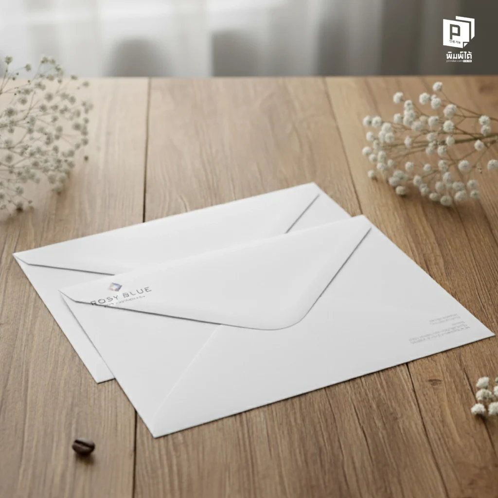 5 หลักการออกแบบซองจดหมายให้ดู Professional