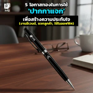 ในยุคดิจิทัล 'ปากกาแจก' ยังทรงพลัง? Pimdai.com เปิด 5 โอกาสทอง งานอีเวนต์ แจกลูกค้า ในออฟฟิศ ที่ปากกาพรีเมียมสร้างความประทับใจและความสัมพันธ์ได้ดีกว่า