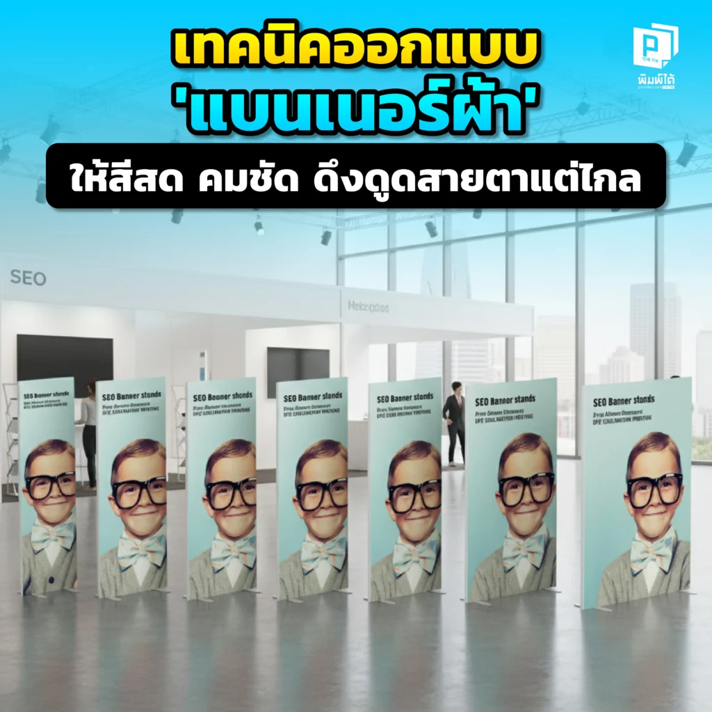 อยากให้ แบนเนอร์ผ้า ให้เด่นสะดุดตาแต่ไกล Pimdai เผยเทคนิคออกแบบให้สีสด คมชัด ด้วยหลักการเลือกสี ฟอนต์ และการจัดวาง ที่จะทำให้แบรนด์คุณโดดเด่นที่สุด