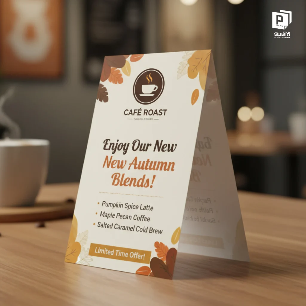 2: The Silent Salesperson - 5 บทบาทที่ Tent Card หนึ่งใบสามารถทำได้