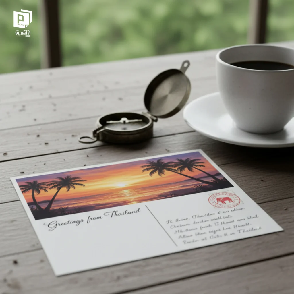 5 ไอเดียปลุกพลังโปสการ์ด ให้เป็นมากกว่า "การส่งหา"