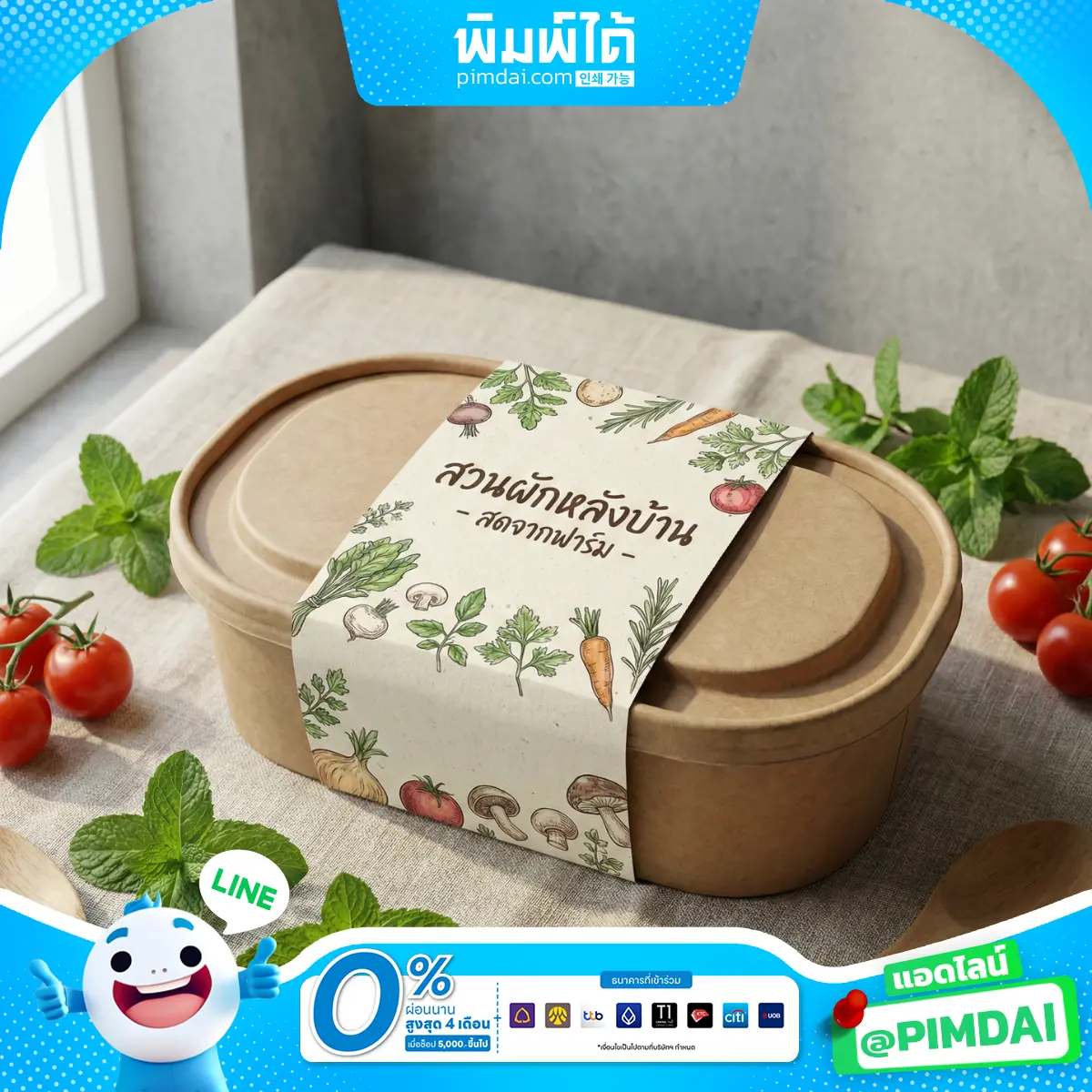 สายคาดกล่องอาหาร