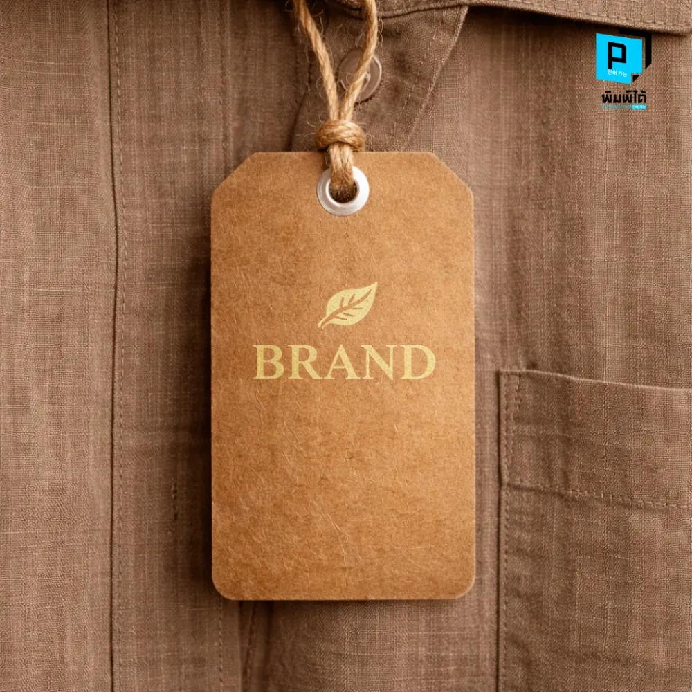 ป้ายแท็กสินค้า เลือกรูปทรงที่ "ฉีกกฎ" (Innovative Die-Cut Shapes)