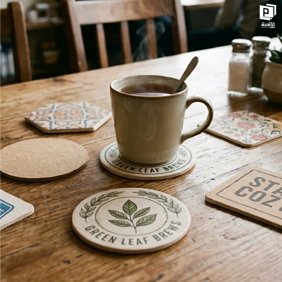 กระดาษรองแก้ว เลือก "วัสดุ" ที่เป็นมิตรและฟังก์ชันที่ใช่ (Material Matters)