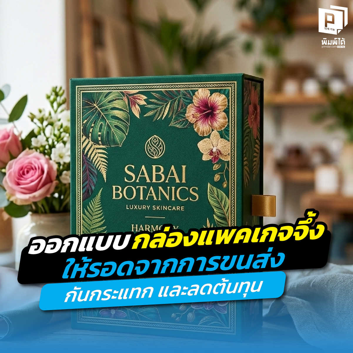 Designing packaging boxes กล่องสวยแต่ของแตกก็จบ เจาะลึกเทคนิคออกแบบ กล่องแพคเกจจึ้ง ให้แกร่ง ทนแรงกระแทกจากการขนส่ง พร้อมเคล็ดลับเลือกวัสดุลดต้นทุนให้ธุรกิจพุ่งที่ Pimdai.com