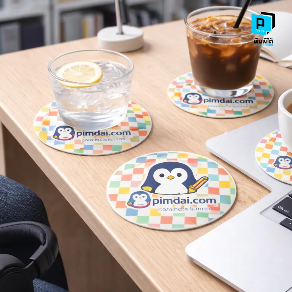 ไอเดียที่ 1: QR Code กระดาษรองแก้ว "สะพานเชื่อมสู่โลกดิจิทัล" (O2O Marketing)