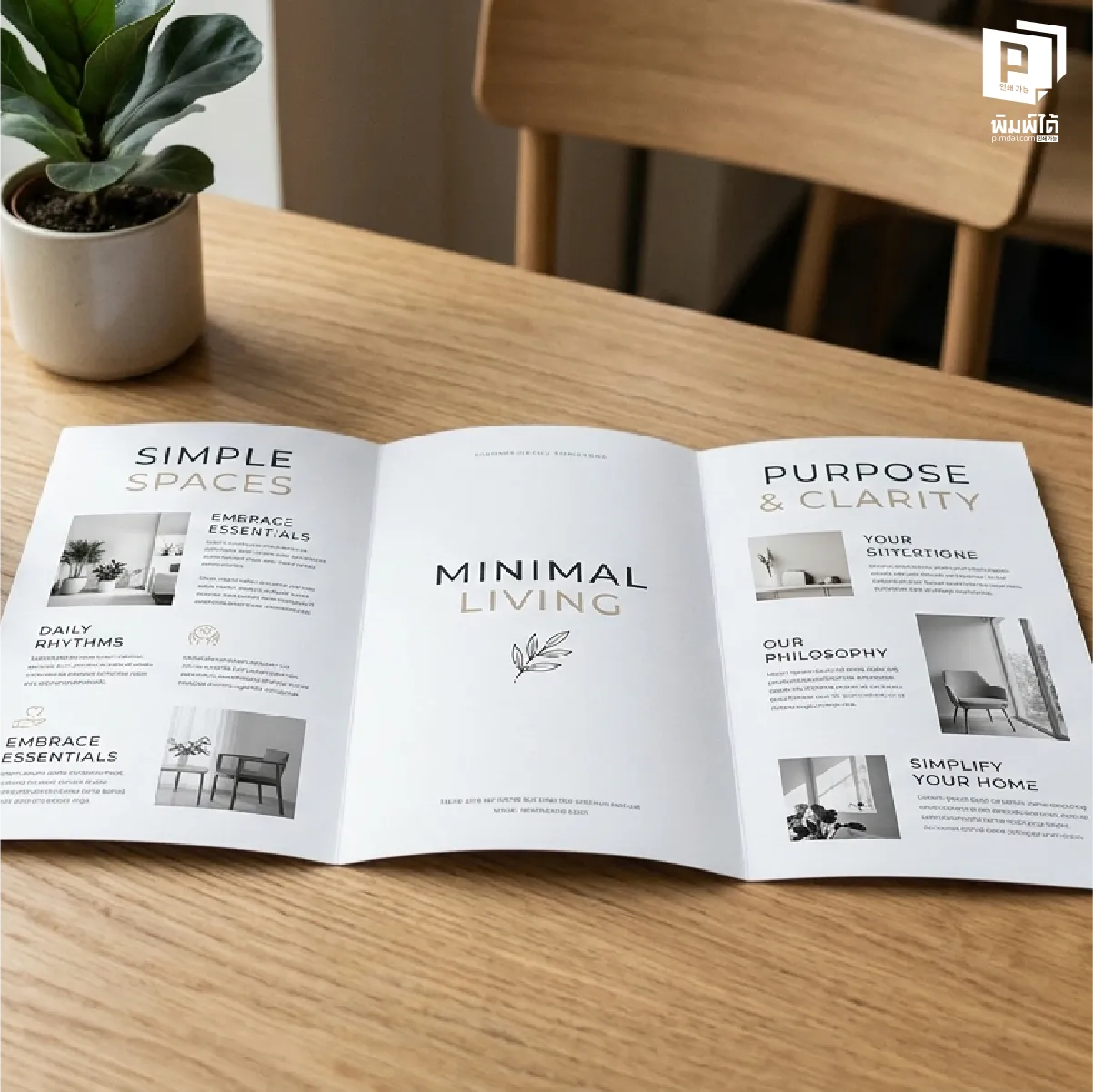 โบรชัวร์ พาดหัวที่หยุดสายตา (The Hook Headline)