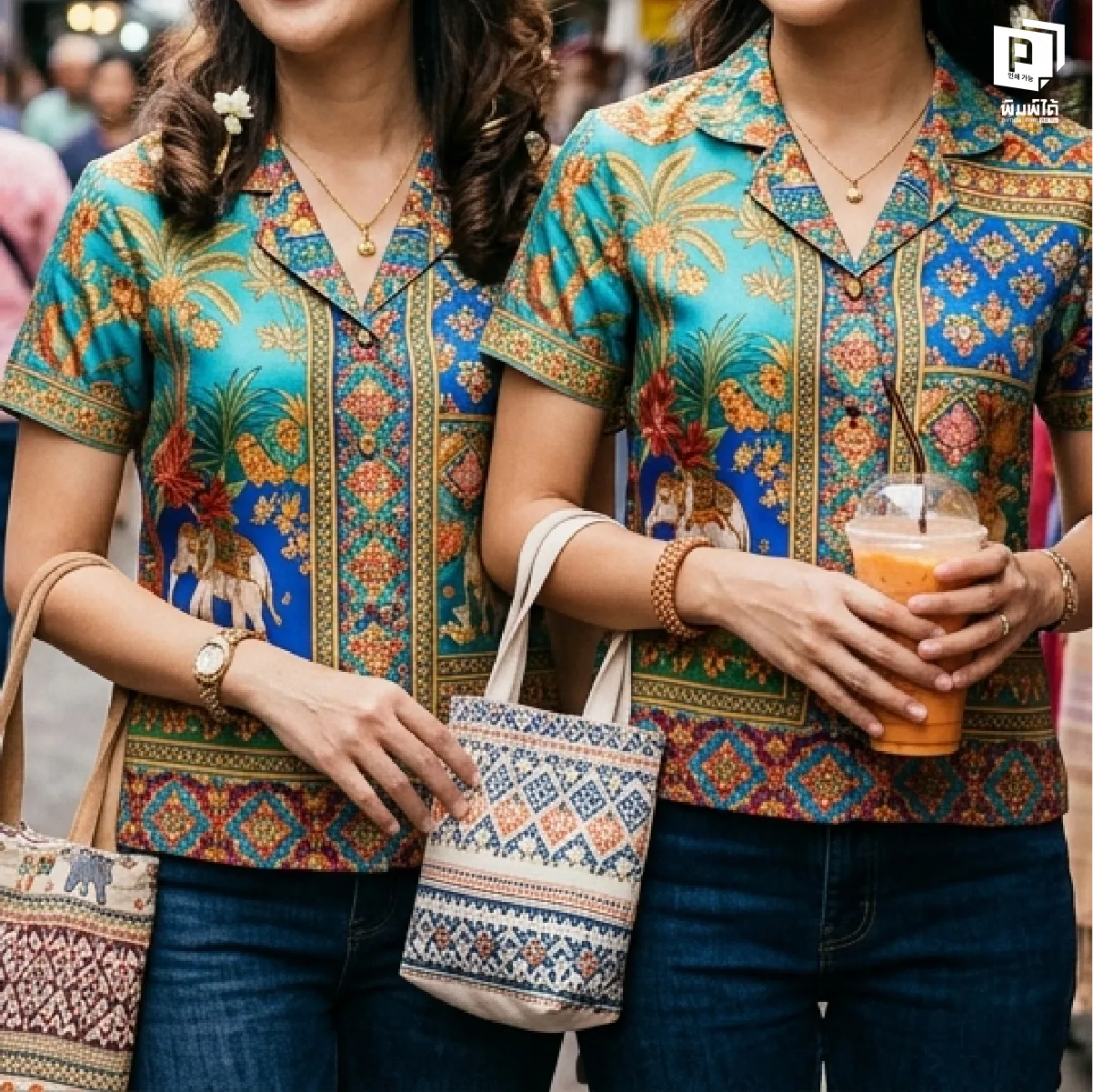 เสื้อพิมพ์ลาย เนื้อผ้าคือ "สัมผัสแรก" ที่ตัดสินทุกอย่าง