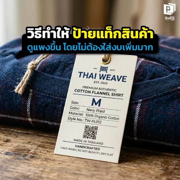 How to make product tags look more expensive without spending a lot of extra money