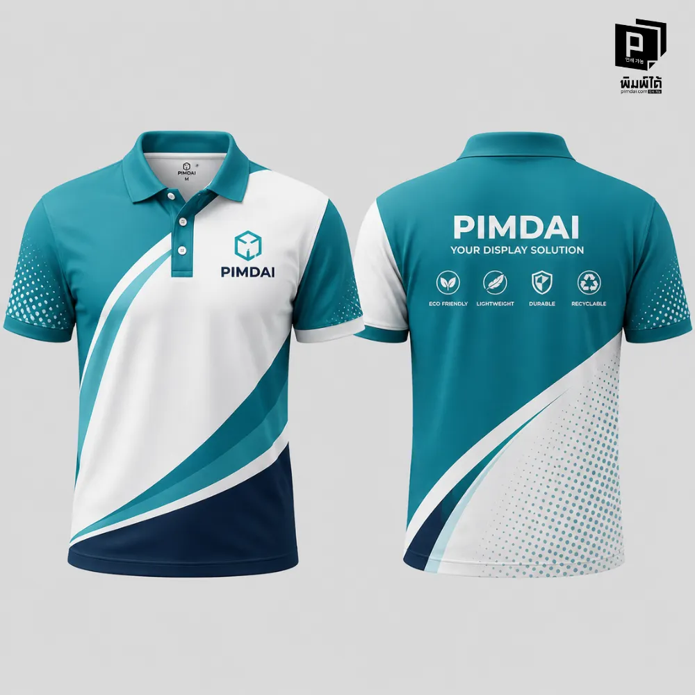 กฎเหล็กข้อแรก: ทำไม เสื้อพิมพ์ลาย (Sublimation) ต้องใช้ผ้า "โพลีเอสเตอร์" เท่านั้น?