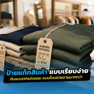 ป้ายแท็กสินค้าแบบเรียบง่าย vs ตกแต่งเยอะ แบบไหนขายดีกว่า? เจาะลึกจิตวิทยาการออกแบบ การเลือกวัสดุ และกลยุทธ์การตลาดที่ช่วยเพิ่มมูลค่าสินค้าได้จริงที่ Pimdai.com