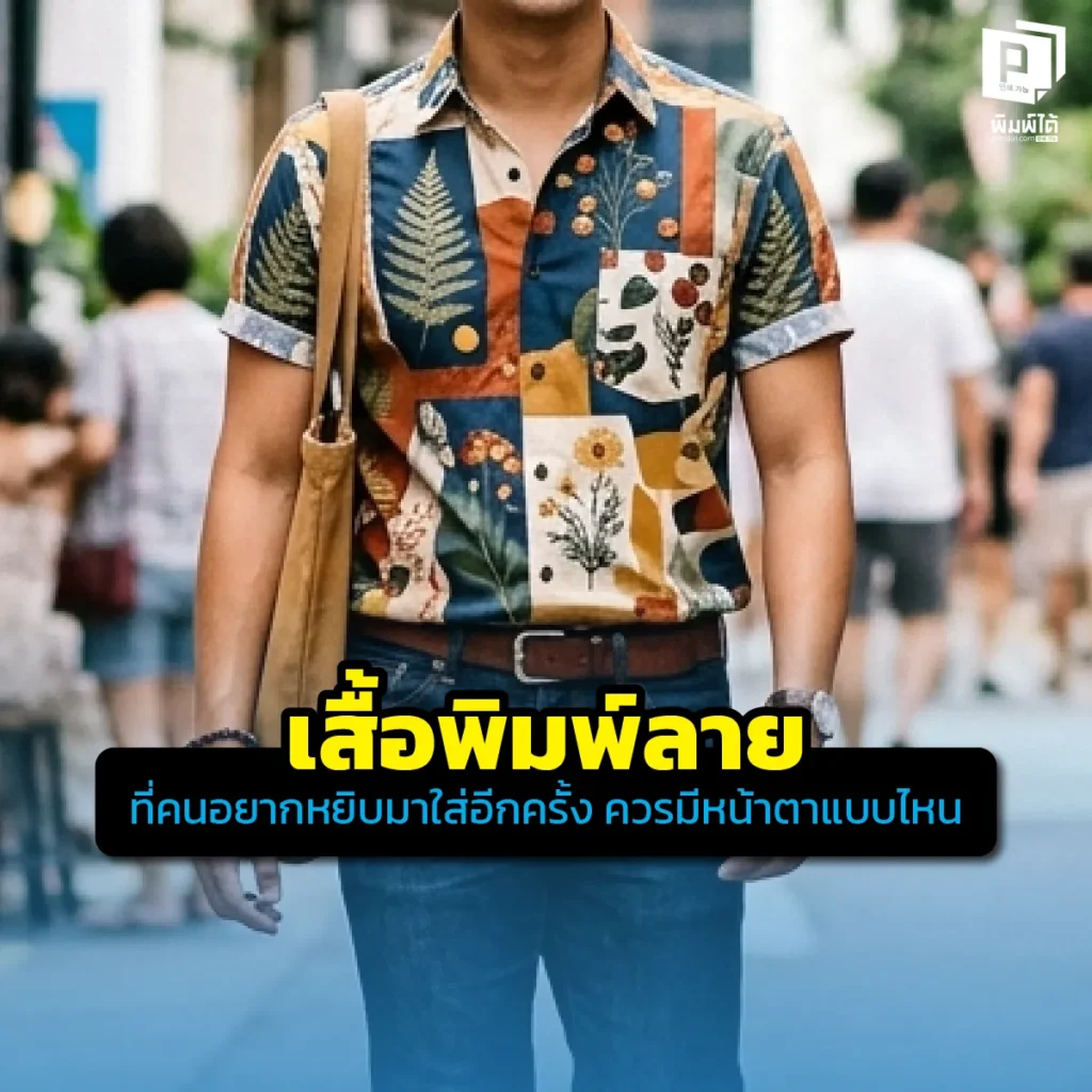 เสื้อพิมพ์ลาย แบบไหนที่คนอยากใส่ซ้ำ? เจาะลึกไอเดียออกแบบเสื้อ Sublimation ให้ดูแฟชั่น สวมใส่สบาย เนื้อผ้าพรีเมียม และคุมโทนสีให้มินิมอลน่าใส่ที่ Pimdai.com