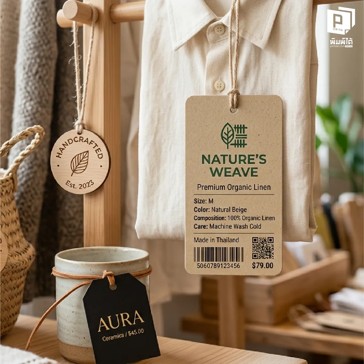 ป้ายแท็กสินค้า จิตวิทยา "การสัมผัส" (Tactile Marketing)