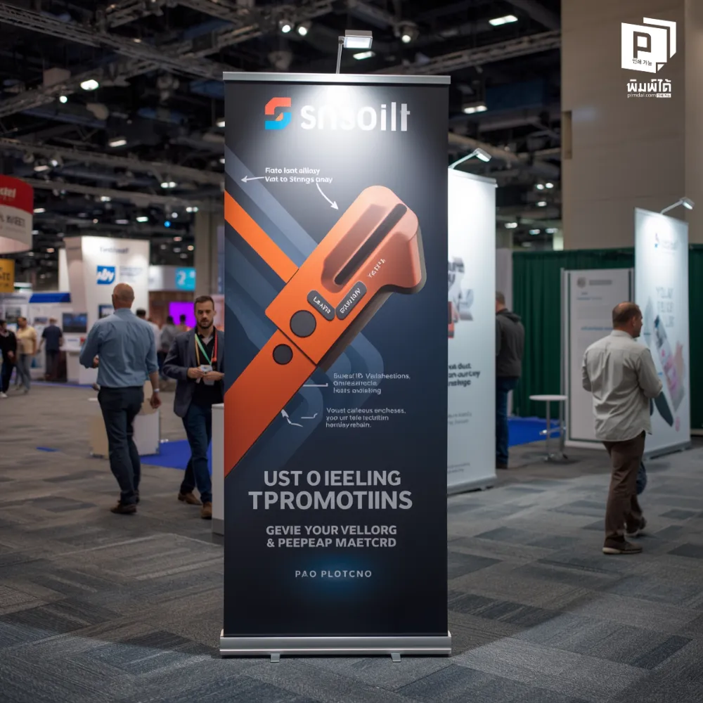 ป้าย Roll up สิ่งแรกที่ต้องจำได้: "ใคร" (Identity & Branding)