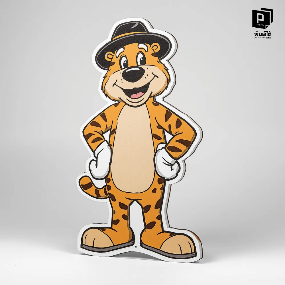 ป้ายสแตนดี้ พลังของ "รูปทรงอิสระ" (Die-cut Shape) ที่หยุดสายตาได้ทันที