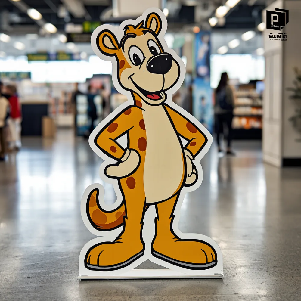 ป้ายสแตนดี้ พลังของ "ความเด่น" (Visual Impact): ด่านแรกของการหยุดสายตา