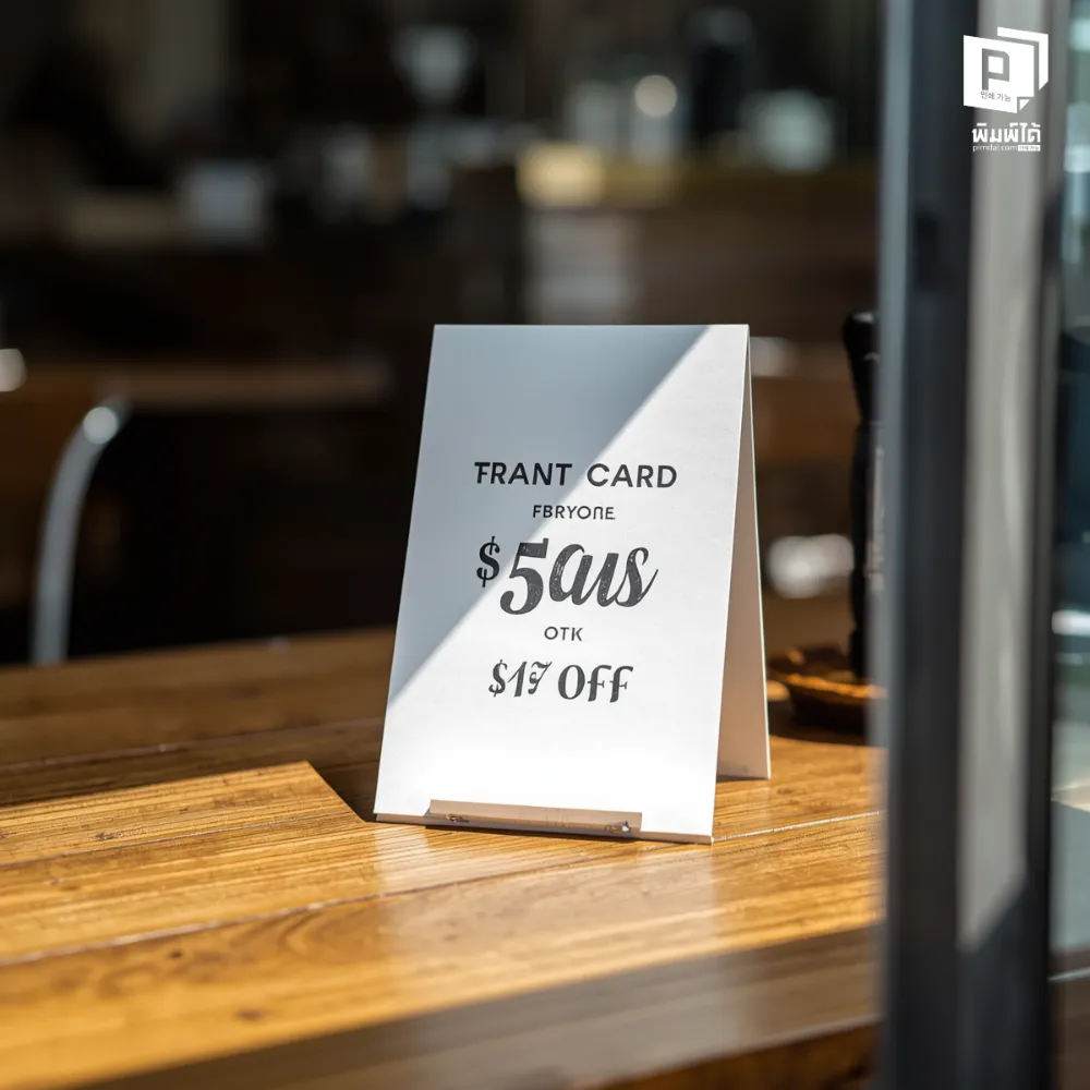 ป้ายเต๊นท์การ์ด จิตวิทยาแห่ง "ความใกล้ชิด" (The Power of Proximity)