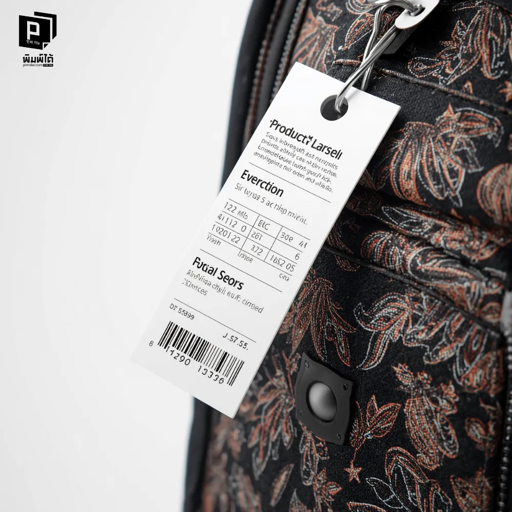 ป้ายแท็กสินค้า ทรงมาตรฐาน (Standard Shapes): ความคลาสสิกที่ทรงพลัง