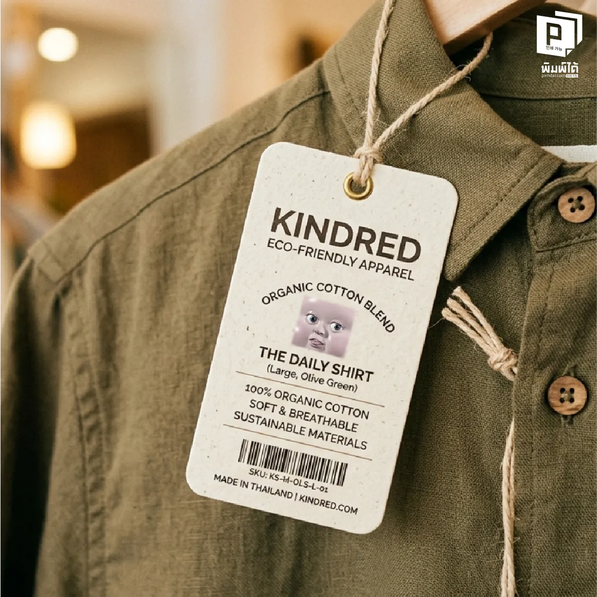 ป้ายแท็กสินค้า ทำหน้าที่ "ดึงดูด" (The First Impression Maker)