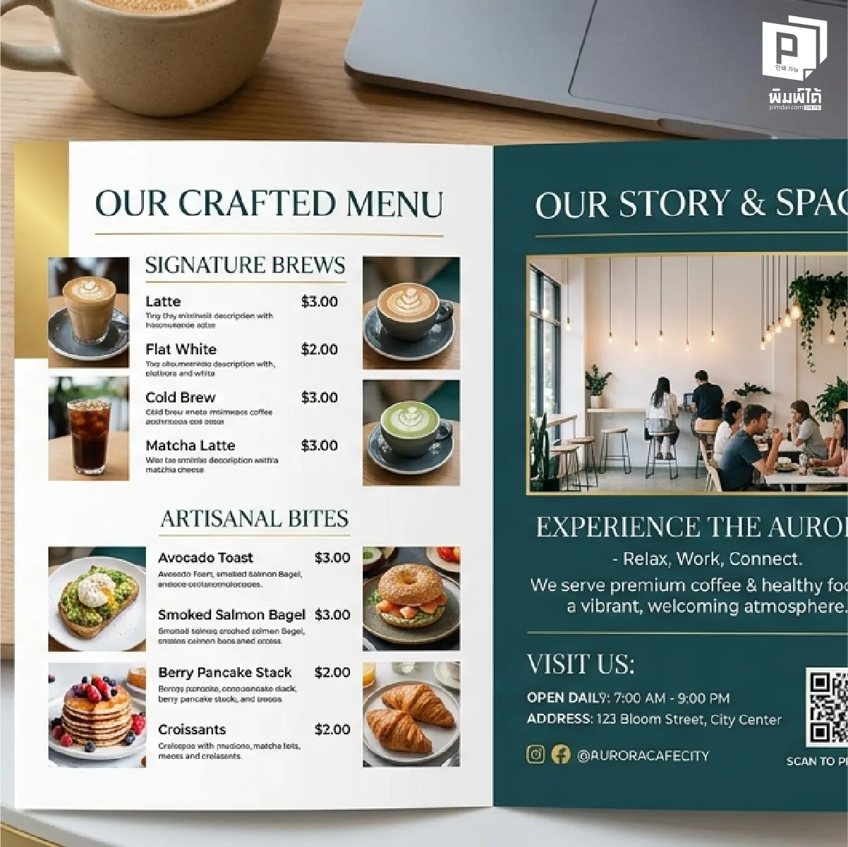 โบรชัวร์ งานแจกหน้าร้าน (Store Front Distribution)