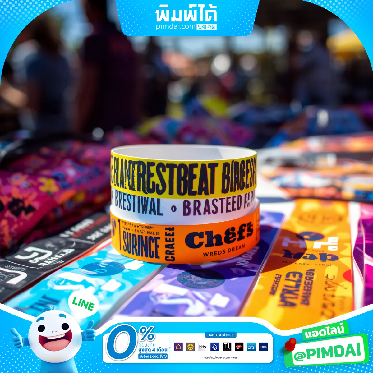 ริสแบนด์กระดาษกันน้ำ (4)