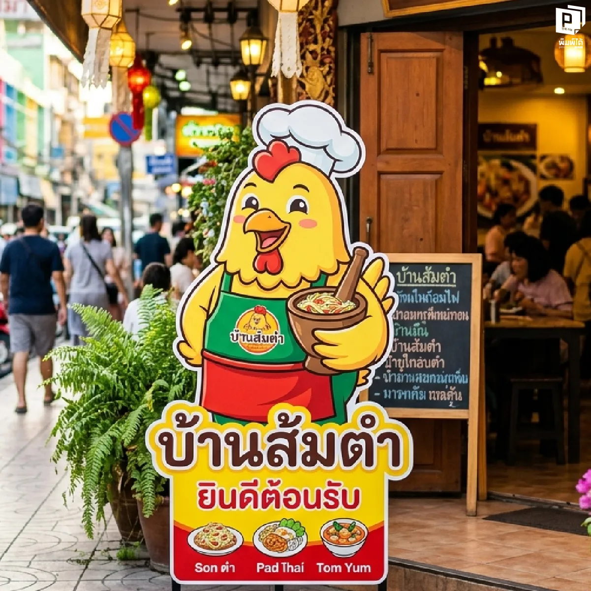 วิธีออกแบบ ป้ายสแตนดี้ ให้ถ่ายรูปสวย ดึงดูดคนมอง และมีจุดเรียกความสนใจ