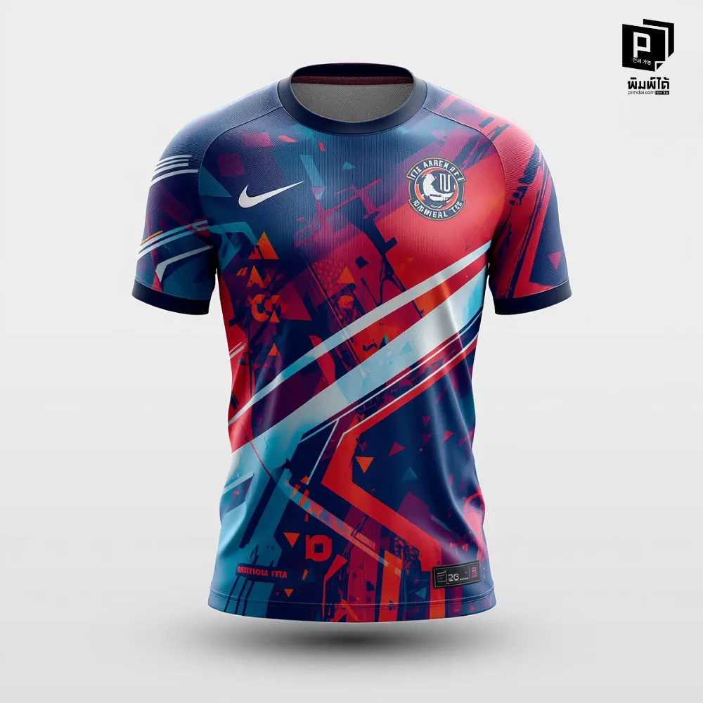 เสื้อกีฬาพิมพ์ลาย จิตวิทยาแห่งสี (Color Psychology) ข่มขวัญและดึงดูดสายตา