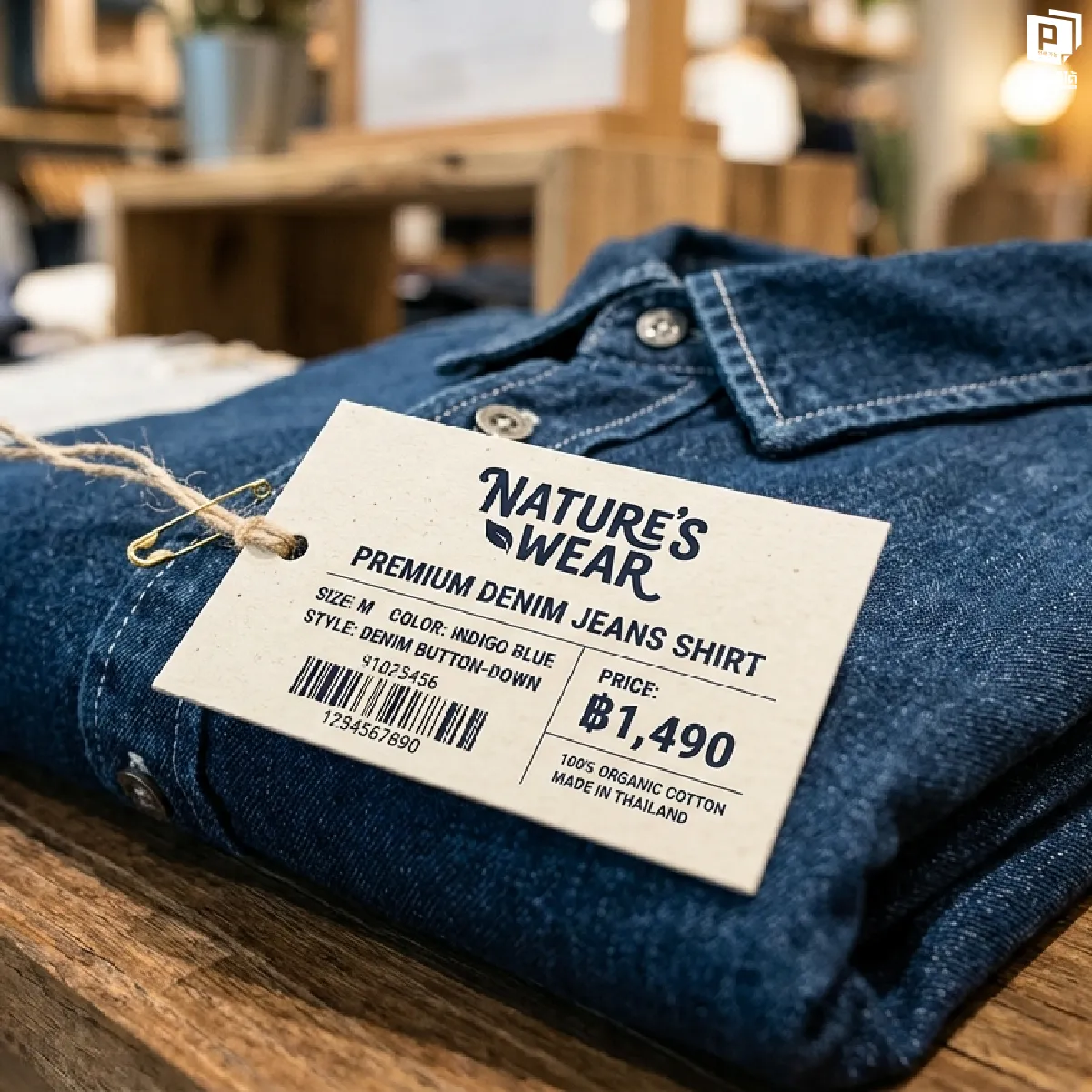 ป้ายแท็กสินค้า เลือกวัสดุที่ "มีผิวสัมผัส" (Texture Matters)