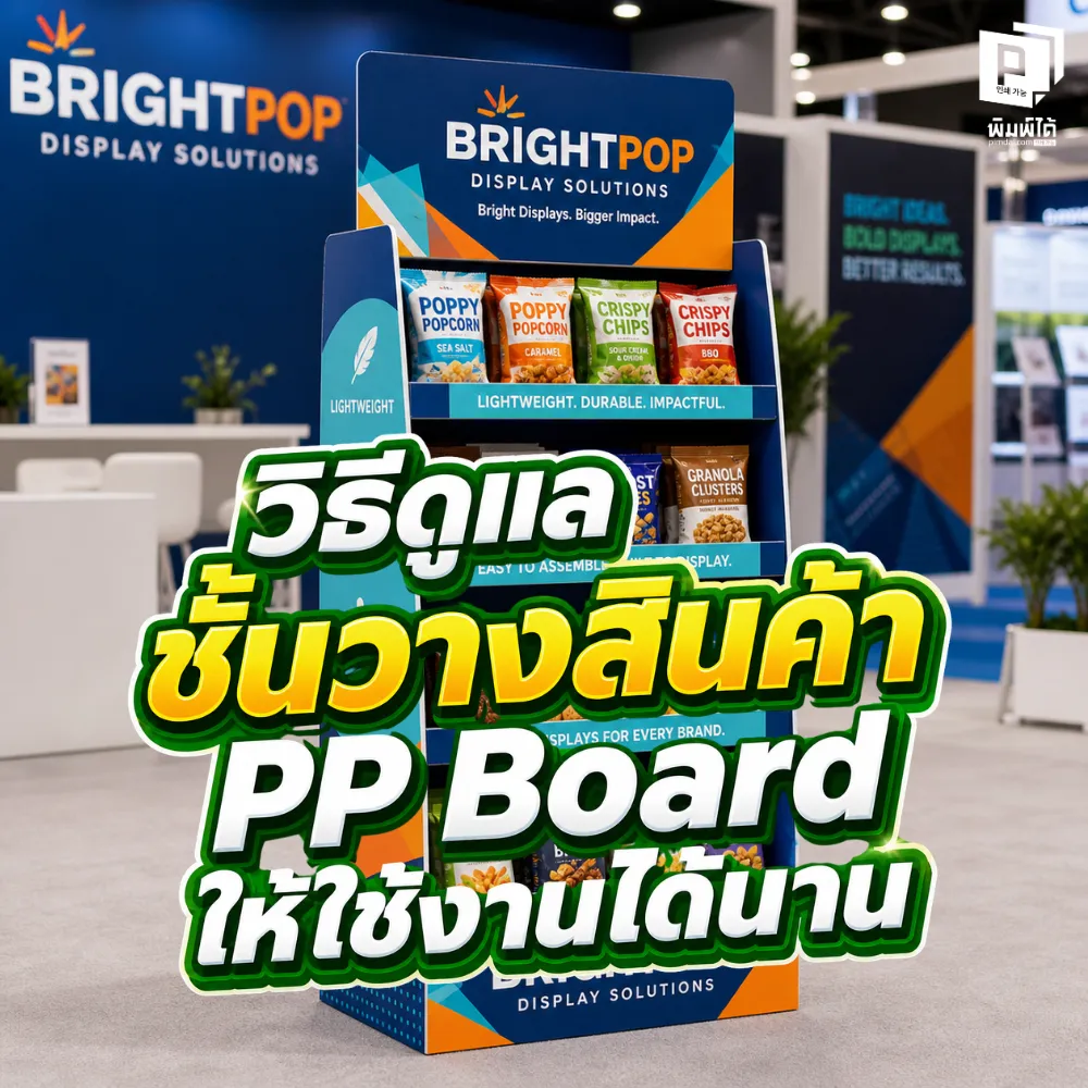 ดูแล ชั้นวางสินค้า PP Board อย่างไรให้ใช้งานได้นาน ไม่ยุบ ไม่พังง่าย พร้อมวิธีทำความสะอาดและข้อควรระวังที่ควรรู้