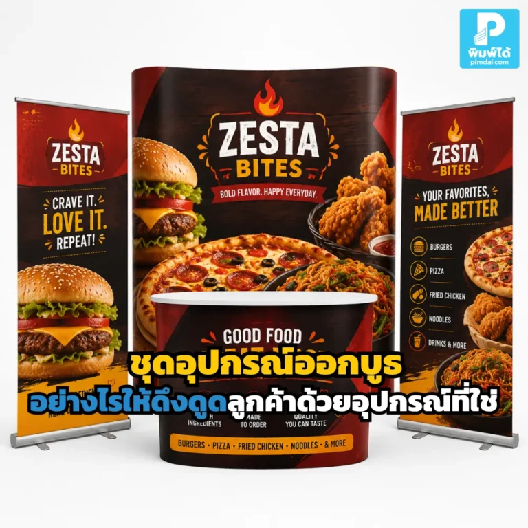 เลือก ชุดอุปกรณ์ออกบูธ ให้เหมาะ ช่วยดึงดูดลูกค้า สื่อสารแบรนด์ชัด ทำให้บูธดูมืออาชีพ และเพิ่มโอกาสปิดการขายในงาน