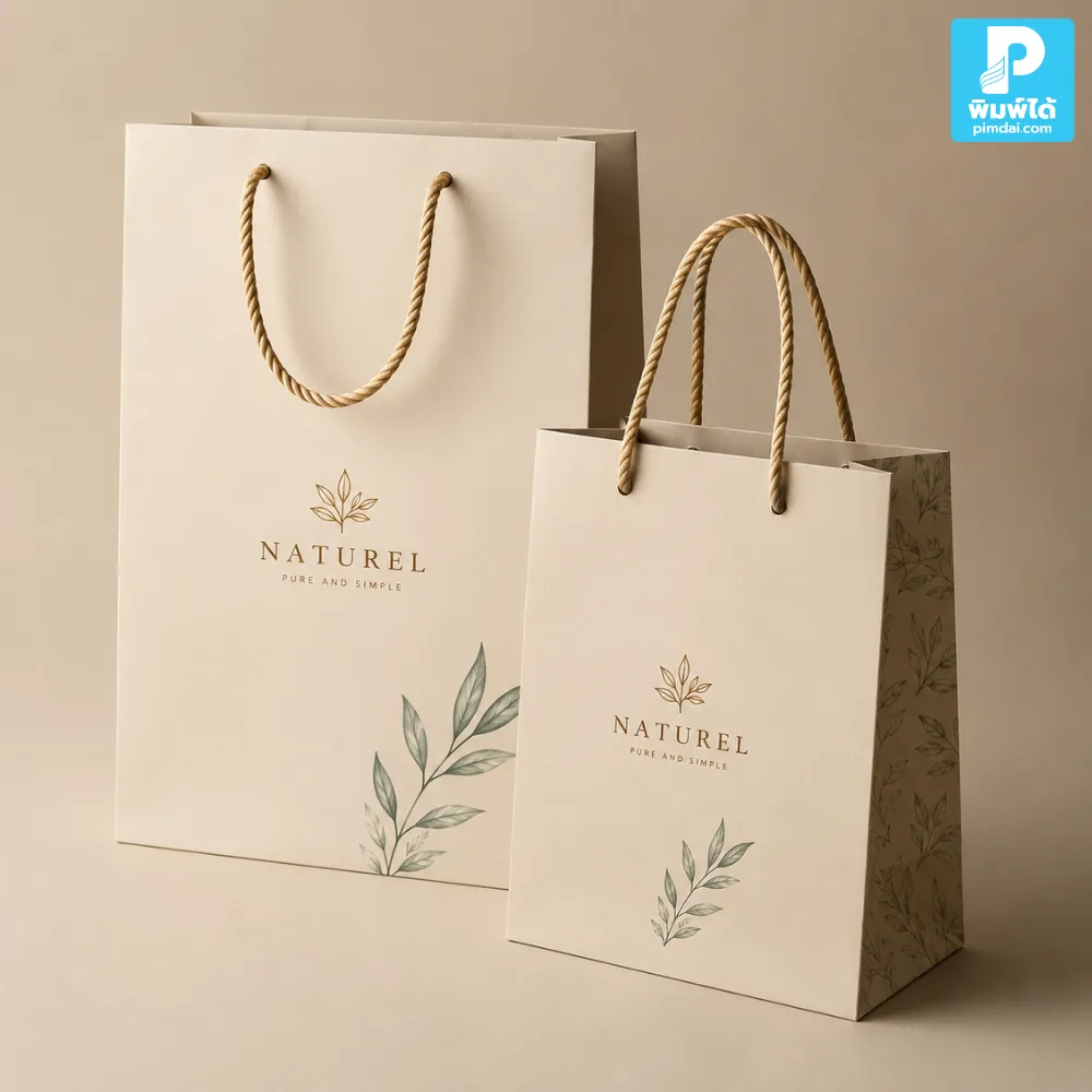 ถุงกระดาษ ทำไมความประทับใจแรกจึงสำคัญกับร้านค้าออนไลน์