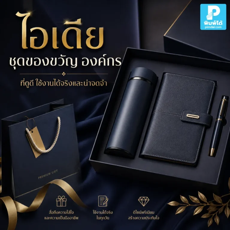 ไอเดีย ชุดของขวัญ องค์กรที่ดูดี ใช้งานได้จริง ช่วยสร้างความประทับใจให้ลูกค้า คู่ค้า พนักงาน และทำให้แบรนด์ถูกจดจำได้ง่ายขึ้น