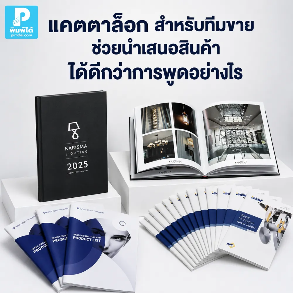แคตตาล็อก สำหรับทีมขายช่วยนำเสนอสินค้าได้ดีกว่าการพูดอย่างไร ช่วยให้ข้อมูลครบ ภาพชัด เปรียบเทียบง่าย และปิดการขายได้เป็นระบบมากขึ้น