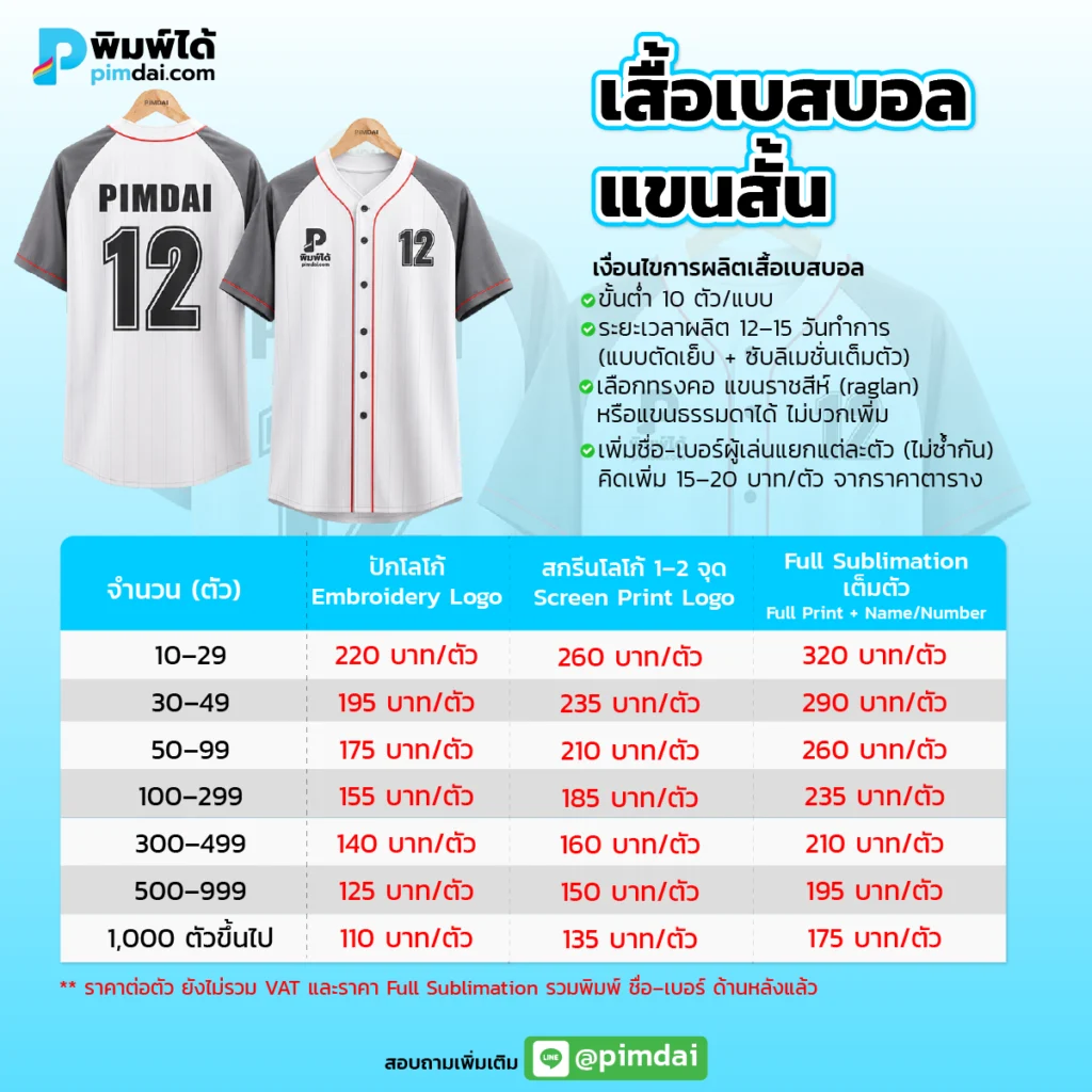 Pimdai ราคา เสื้อพิมพ์ลาย