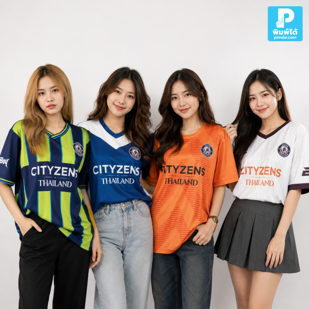 เสื้อพิมพ์ลาย ช่วยให้ทีมงานดูเป็นแบรนด์เดียวกันได้อย่างไร