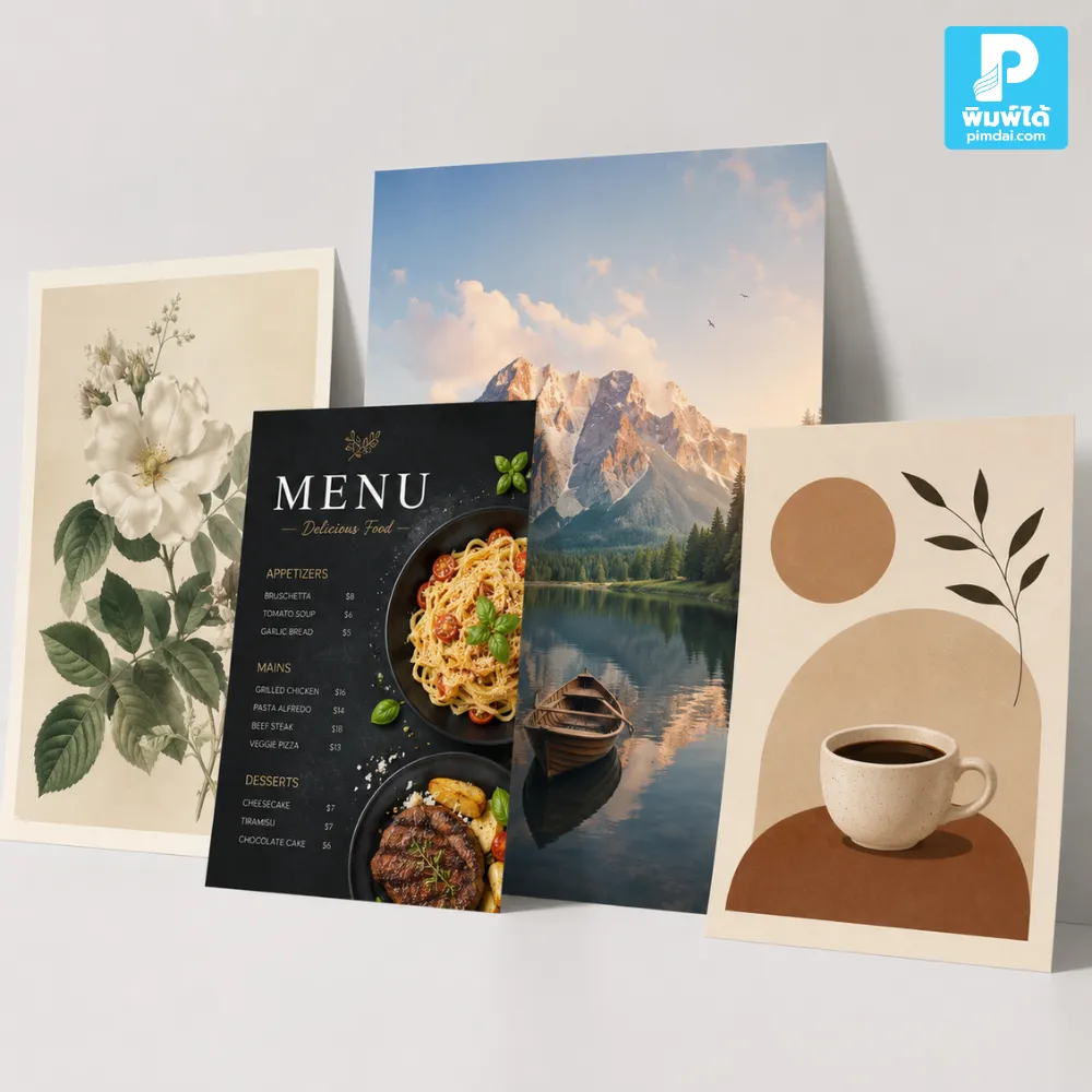 ทำไมการจัดวางภาพ ราคา และข้อความ โปสเตอร์ จึงสำคัญ