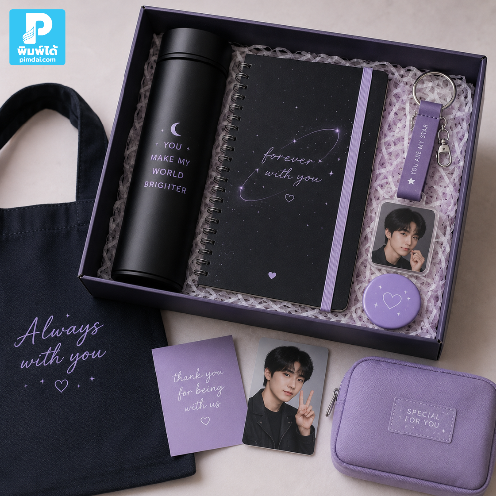 Fandom Giftset ที่ทำขายและทำแจกได้ควรมีจุดร่วมอะไร
